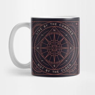 Live By The Compass Mug